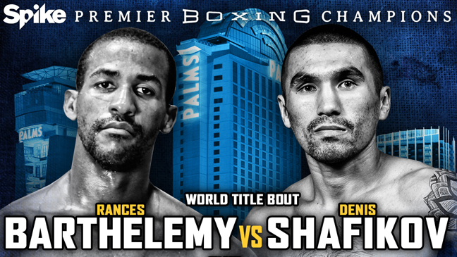 Las Vegas Limos to Premier Boxing Champions: Barthelemy vs. Shafikov