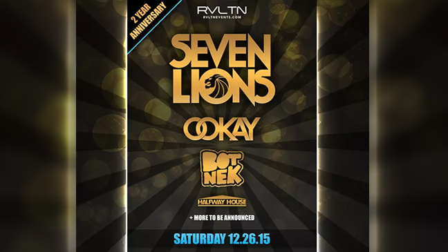 Limo Service to Hard Rock for RVLTN 2 Year Anniversary Seven Lions