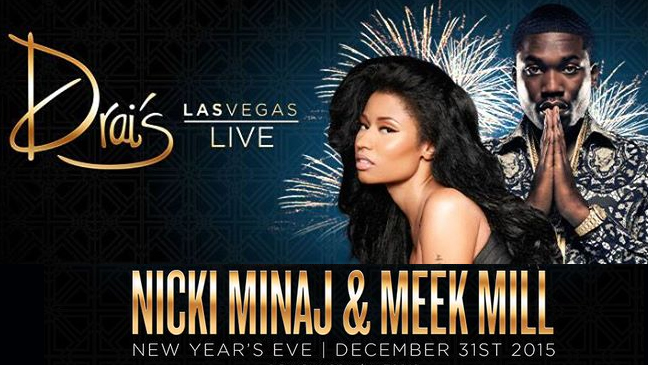 Las Vegas Limo Service to Nicki Minaj & Meek Mill NYE #DraisLIVE