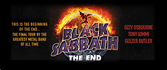 Limo Service to Black Sabbath The End Tour in Las Vegas