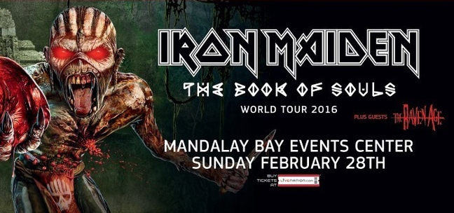 Iron Maiden - The Book of Souls World Tour 2016