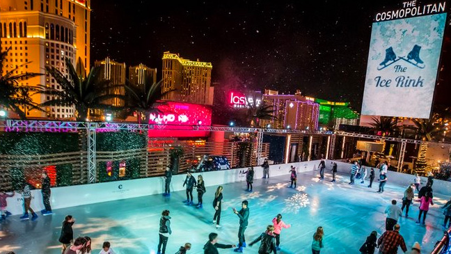 Limo Service to The Ice Rink at Boulevard Pool