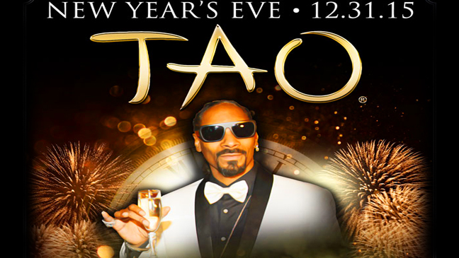 Limo Service to New Years Eve Snoopadelic Cabaret at Tao Nightclub