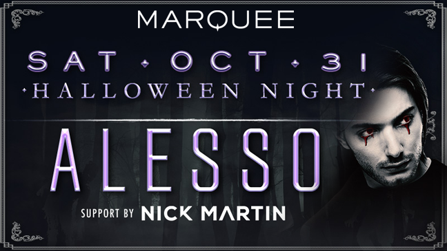 Vegas Limos available for 2015 Marquee Halloween Night at The Cosmopolitian of Las Vegas