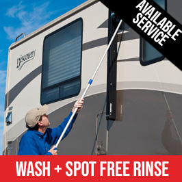 Exterior RV Wash