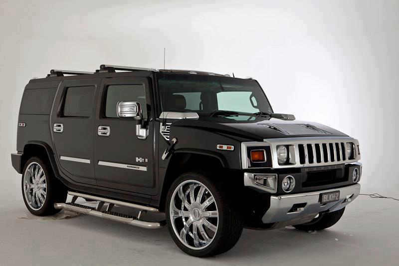 Black H2 Hummer