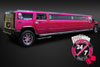 Pink H-2 Hummer Limo