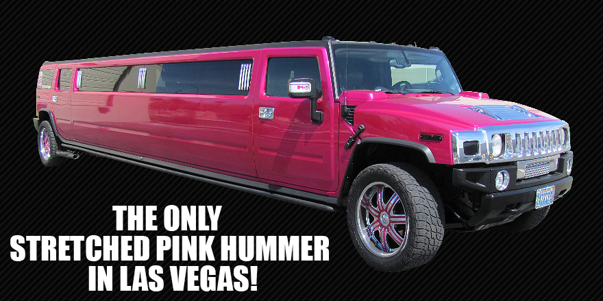 Pink Stretched Hummer