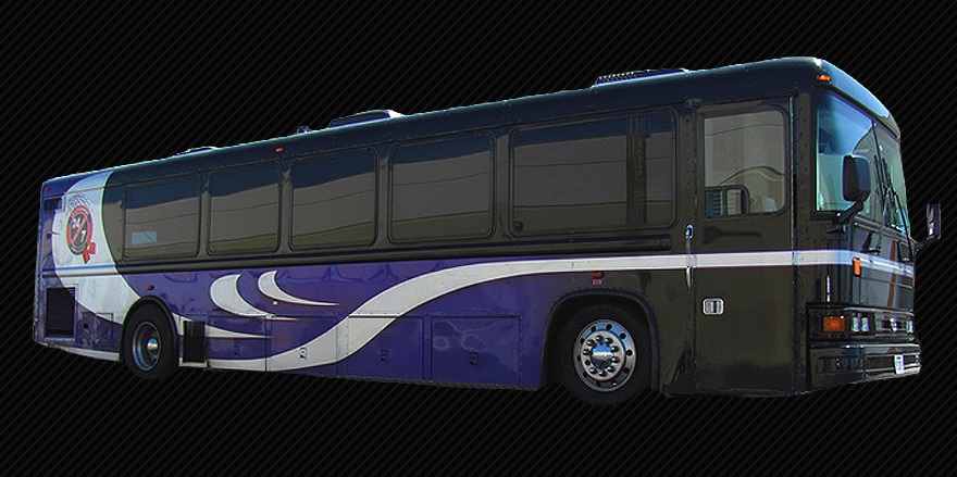 rock star tour buses